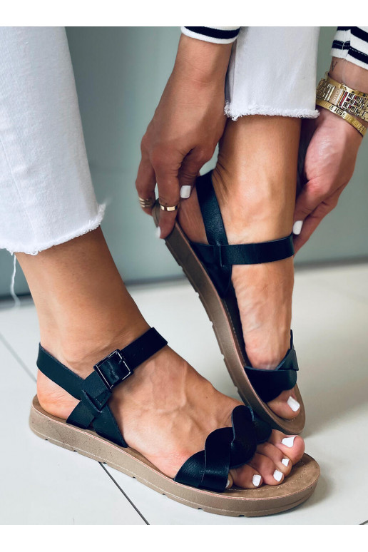 Moteriški sandalai/basutės OLIVO BLACK