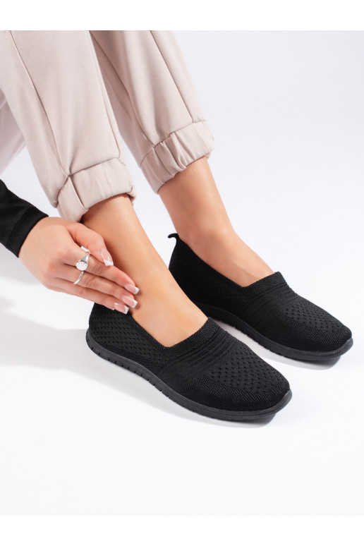 juodos spalvos  obuwie slip on