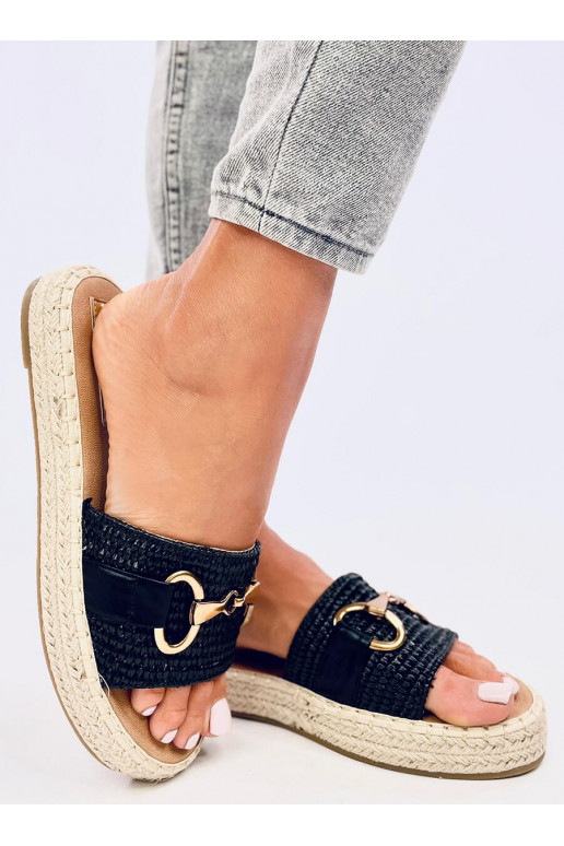 Šlepetės espadrilės MATERS BLACK