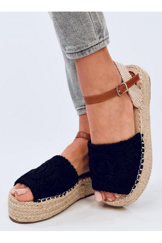 sandalai espadrilės Boho INGRAM BLACK