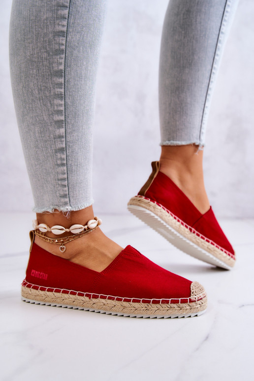 Espadrilės  Big Star HH274494 raudonos spalvos