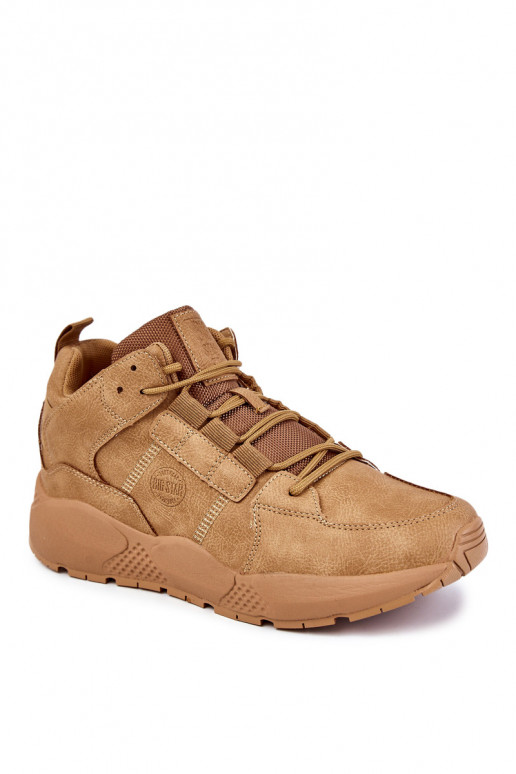  Sneakers modelio batai sportiniai bateliai Big Star KK174248 Camel