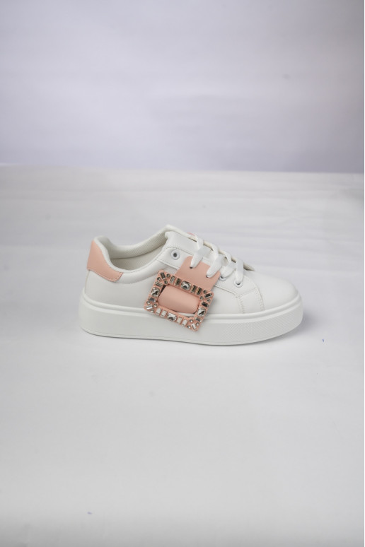 Moteriškos Sneakers modelio batai MIRELLE PINK