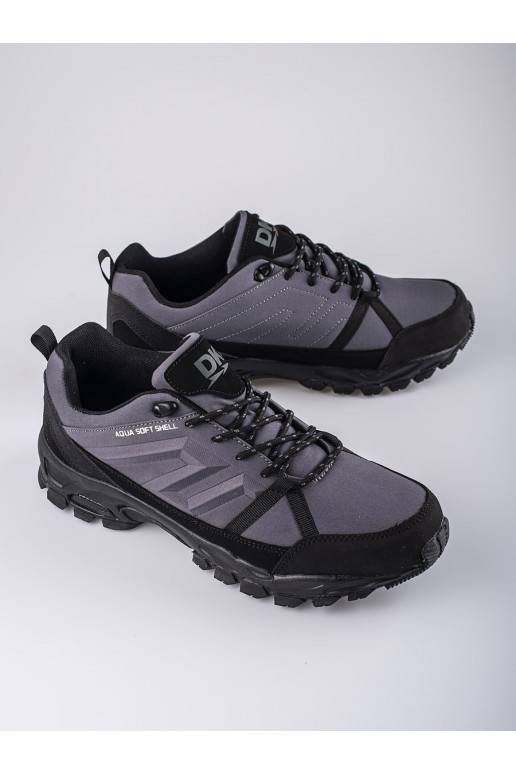 pilkos spalvos buty trekkingowe męskie DK aqua Softshell